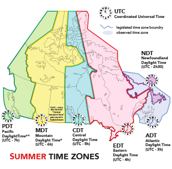 Canadas Time Zones Why Is Newfoundland Time Unique