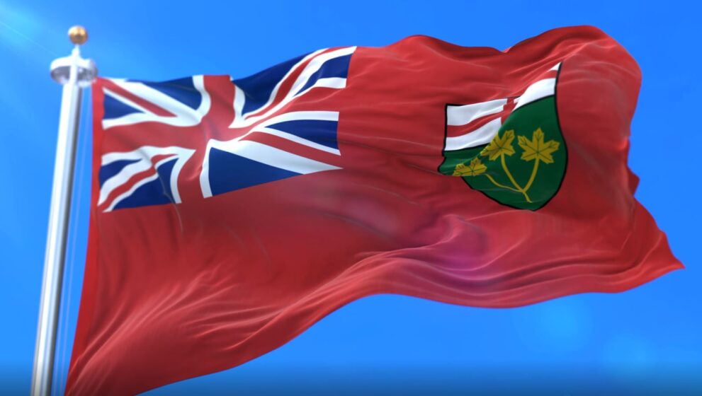 Ontario flag